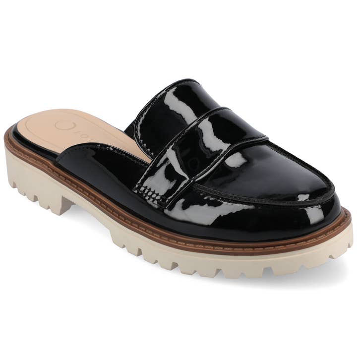 Journee - Wholesale Flats - Women's - Miycah Muled Loafer Flats In Faux Suede13