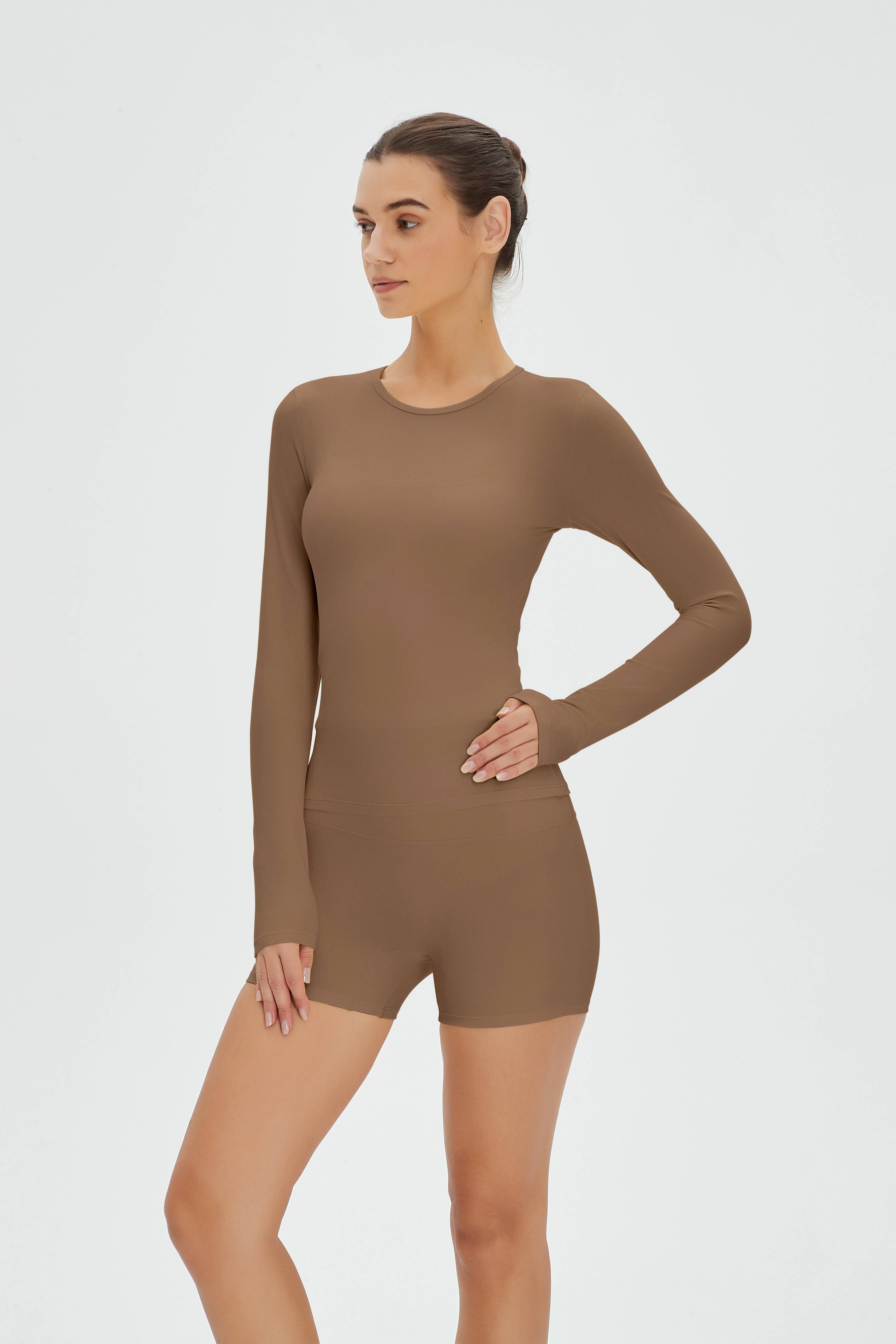 Mantra Active - Wholesale Athletic Top - Women's - Abigail Buttery Soft Crew Neck Long Sleeve Active Top27