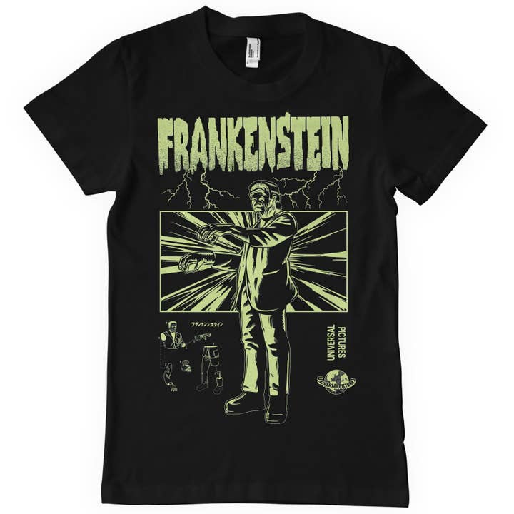 Frankenstein Retro T-Shirt for wholesale by Hybris Production AB