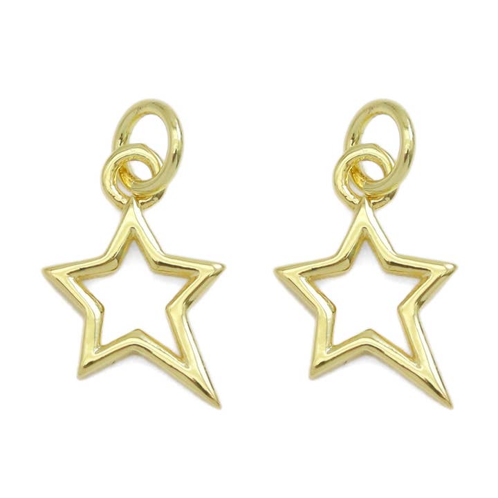 Sød ubalanceret ramme StarCharm, Sku #LK921 for engroshandel hos BestBeads&Beyond