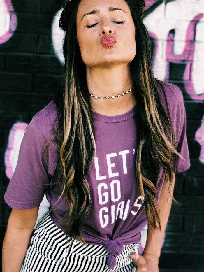 Let's Go Girls-Purple for wholesale by Nellie Mae Wholesale