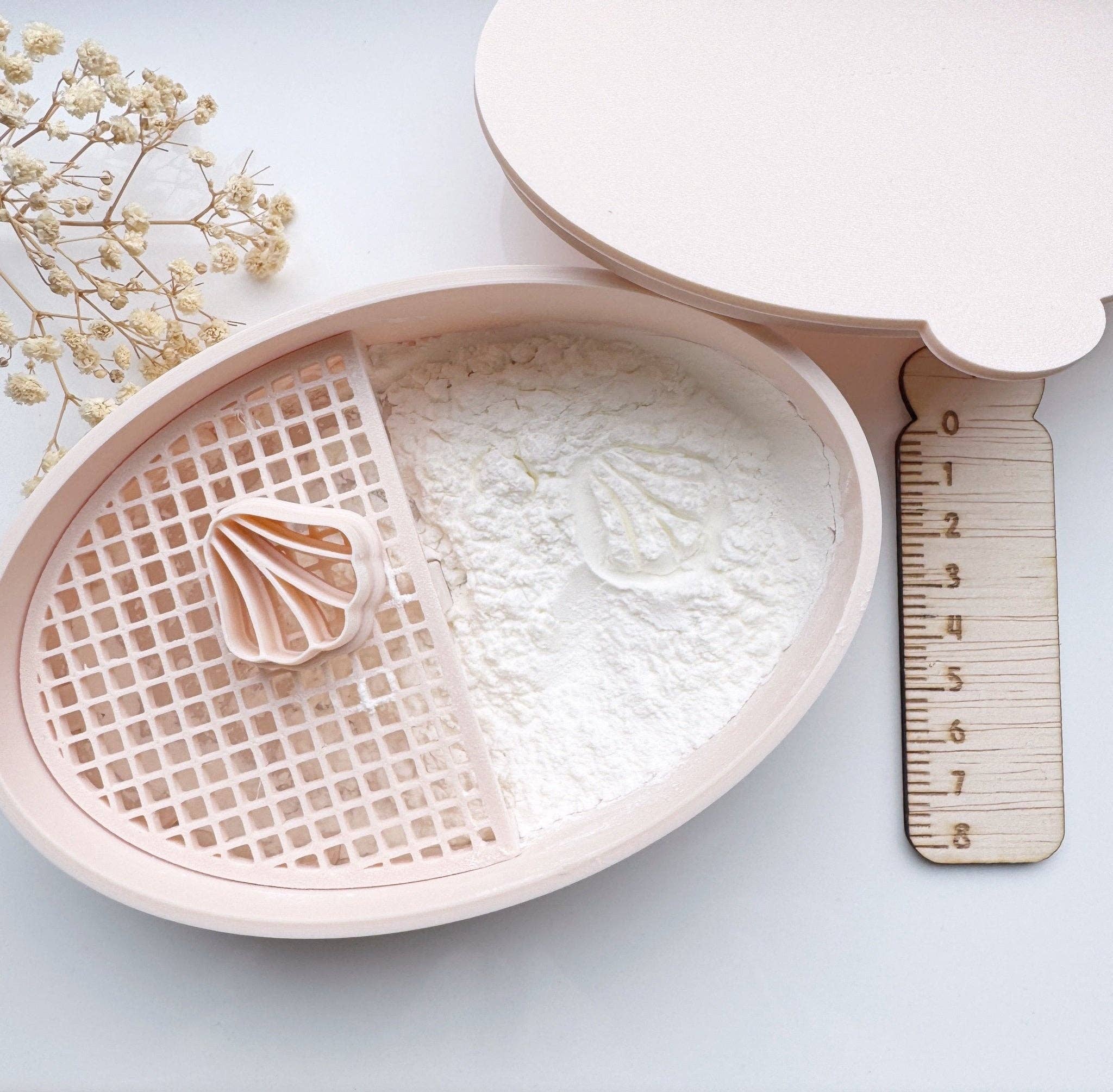 S.I. Originals - Wholesale Craft Tool - Maizena Powder Box for Polymer Clay – Essential Tool for Clean Prints4