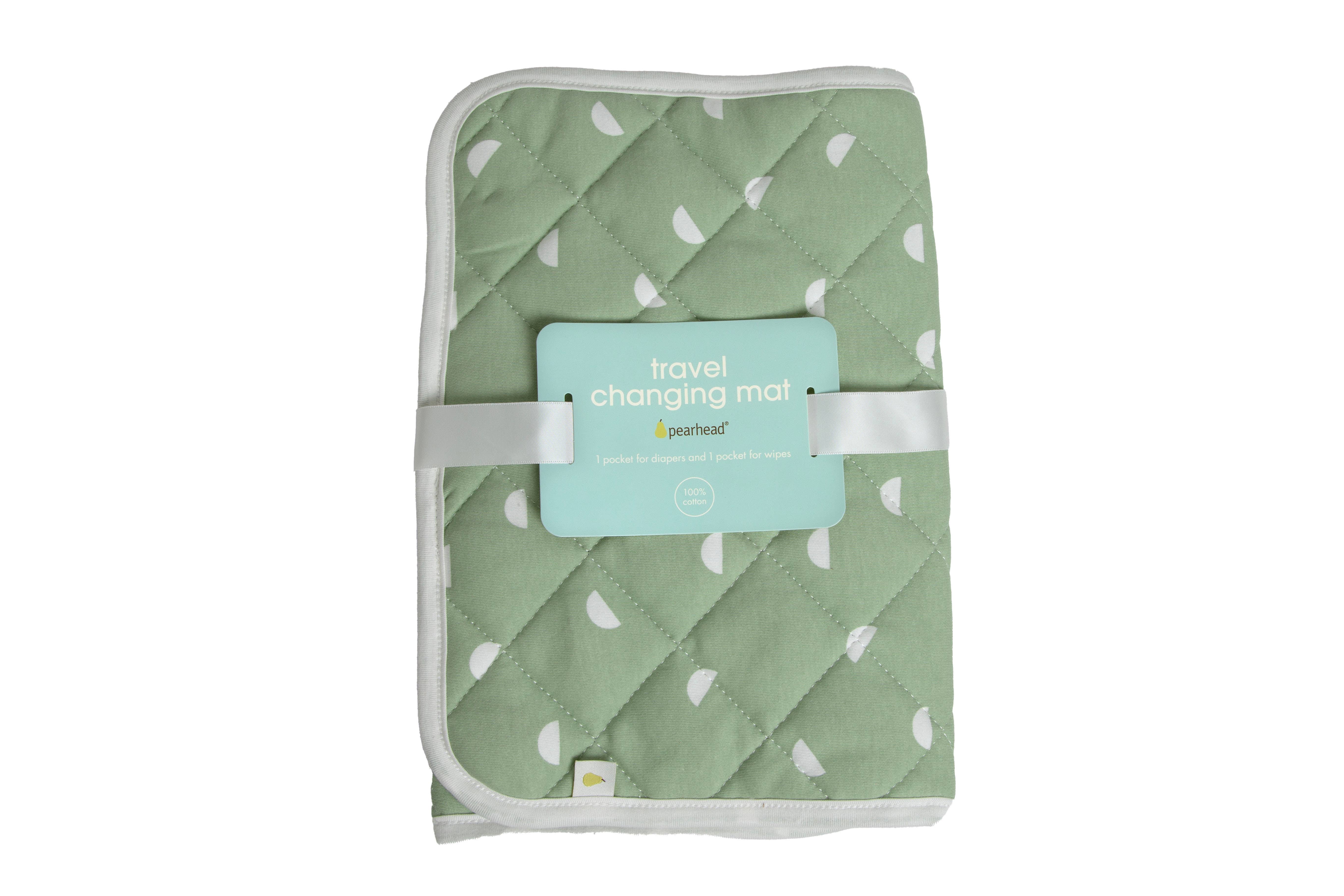Pearhead - Wholesale Changing Mat/Pad - Baby - Organic Sage Travel Changing Mat, Diaper Bag Changing Pad13