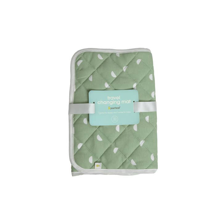 Pearhead - Wholesale Changing Mat/Pad - Baby - Organic Sage Travel Changing Mat, Diaper Bag Changing Pad13