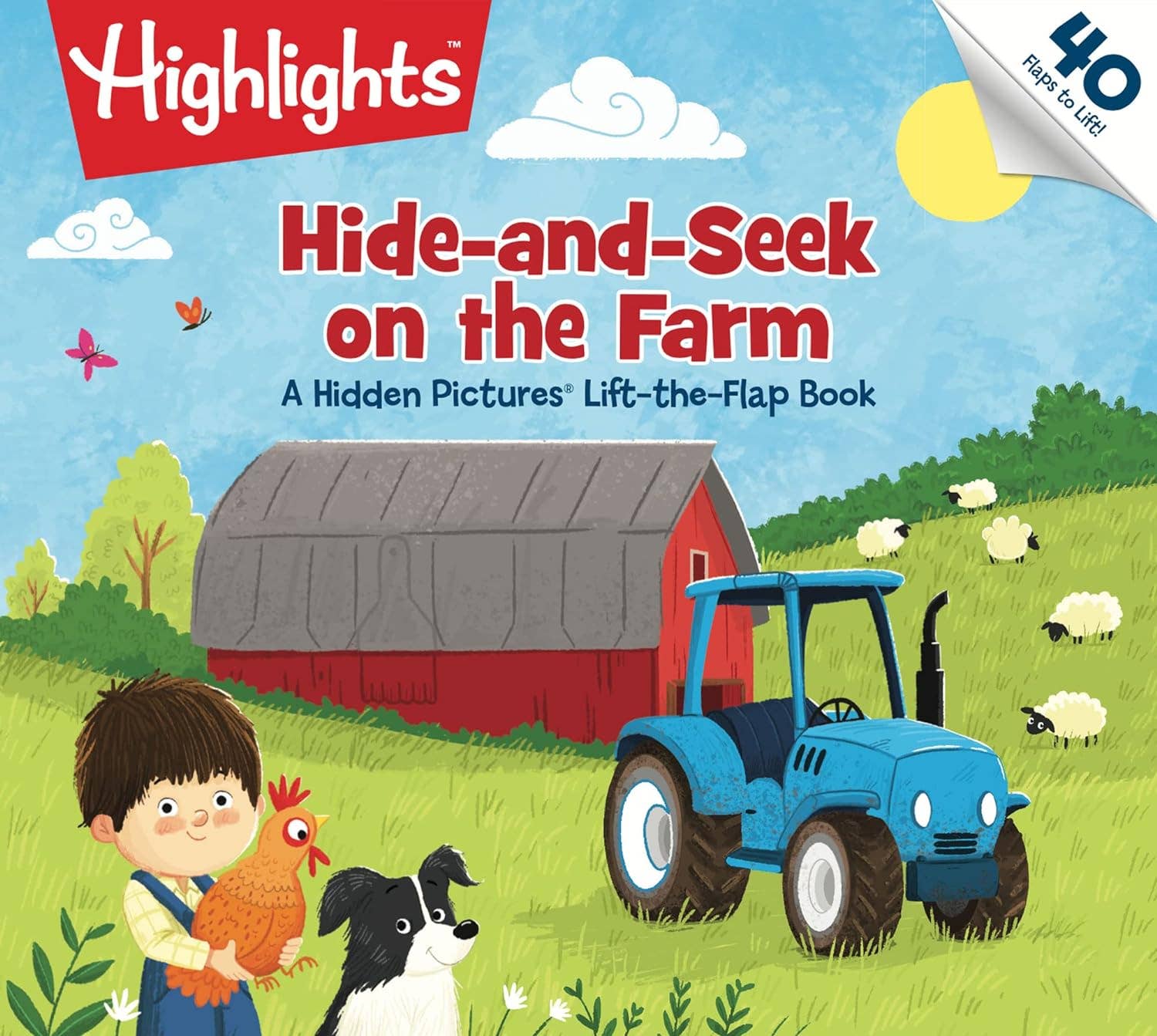 Highlights for Children - Wholesale Baby & Toddler Book (0-2) - Hide-and-Seek On the Farm0