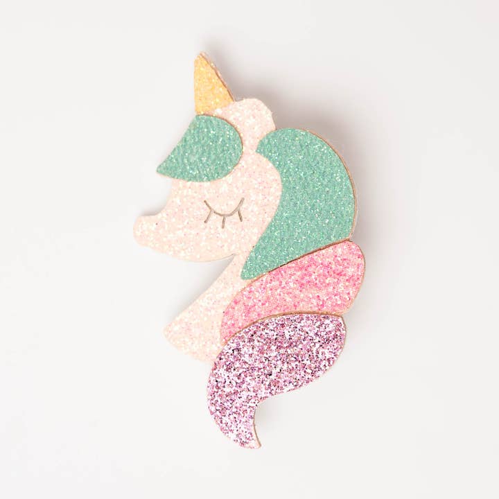 Unicorn POP brooch for wholesale by Le Petit Lien de Paris