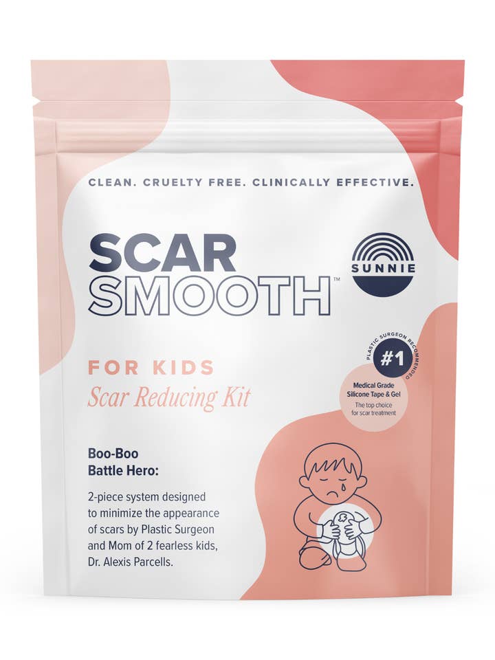 Kit de réduction des cicatrices Scar Smooth™ pour enfant pour la vente par Sunnie Skincare