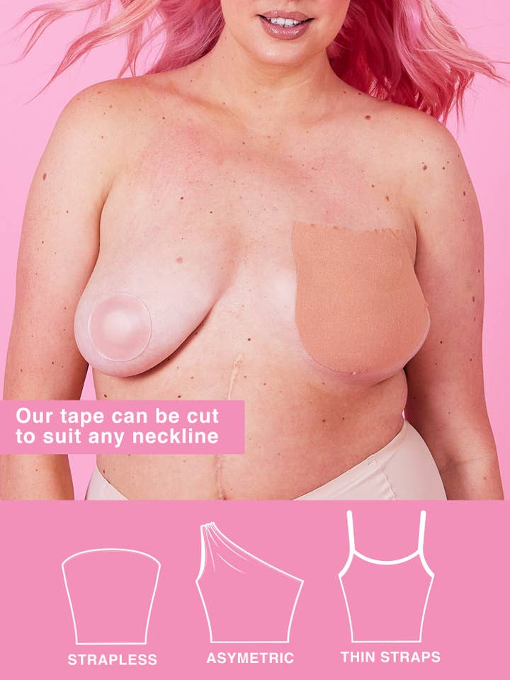 Perky Pear - Wholesale Fashion/Breast Tape - Women's - Original Lift & Shape Tape-Double Pack Bundle-Beige & Black4