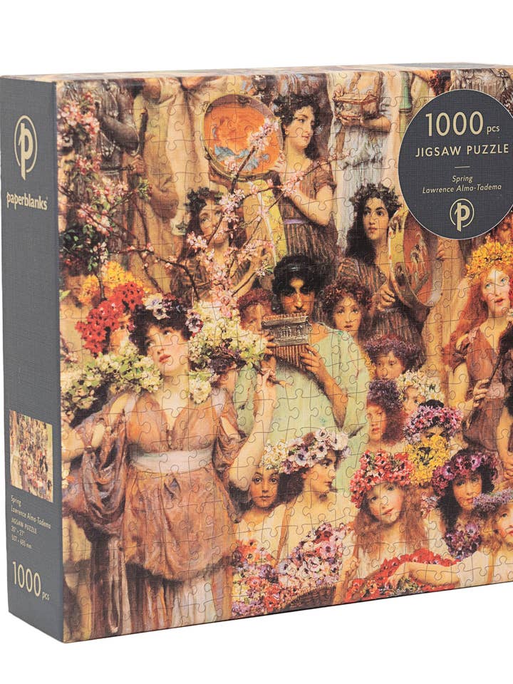 Paperblanks Spring Lawrence Alma-Tadema Puzzle 1000 PC for wholesale by Chronicle Books