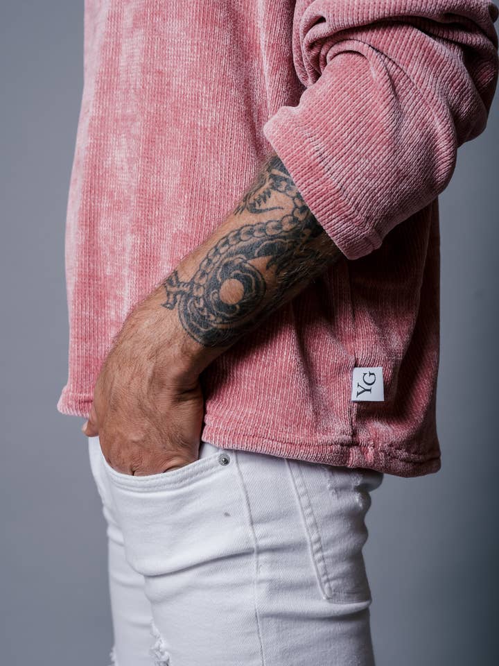 Lyserød sweatshirt for engroshandel hos Young God