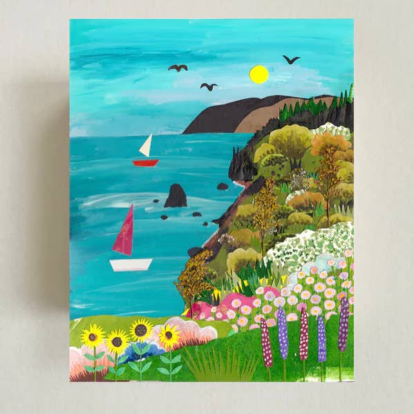 Big Sir – Speicherblock oder Kunstdruck für den Großhandel von Jennifer Clifford’s Adventures in Collage