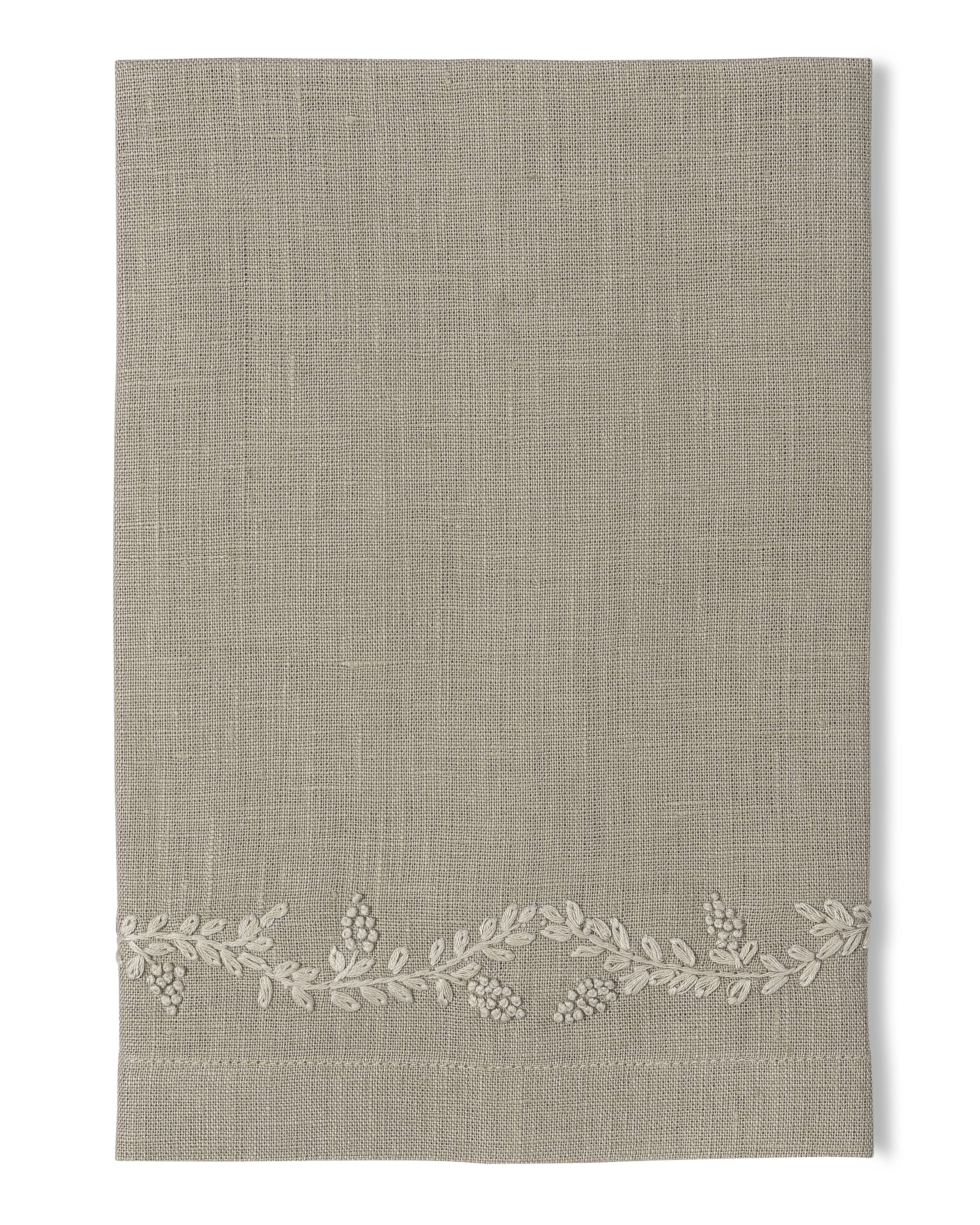 Henry Handwork – wholesale Dinner & cloth napkin – Prism Vine Linen Napkin12