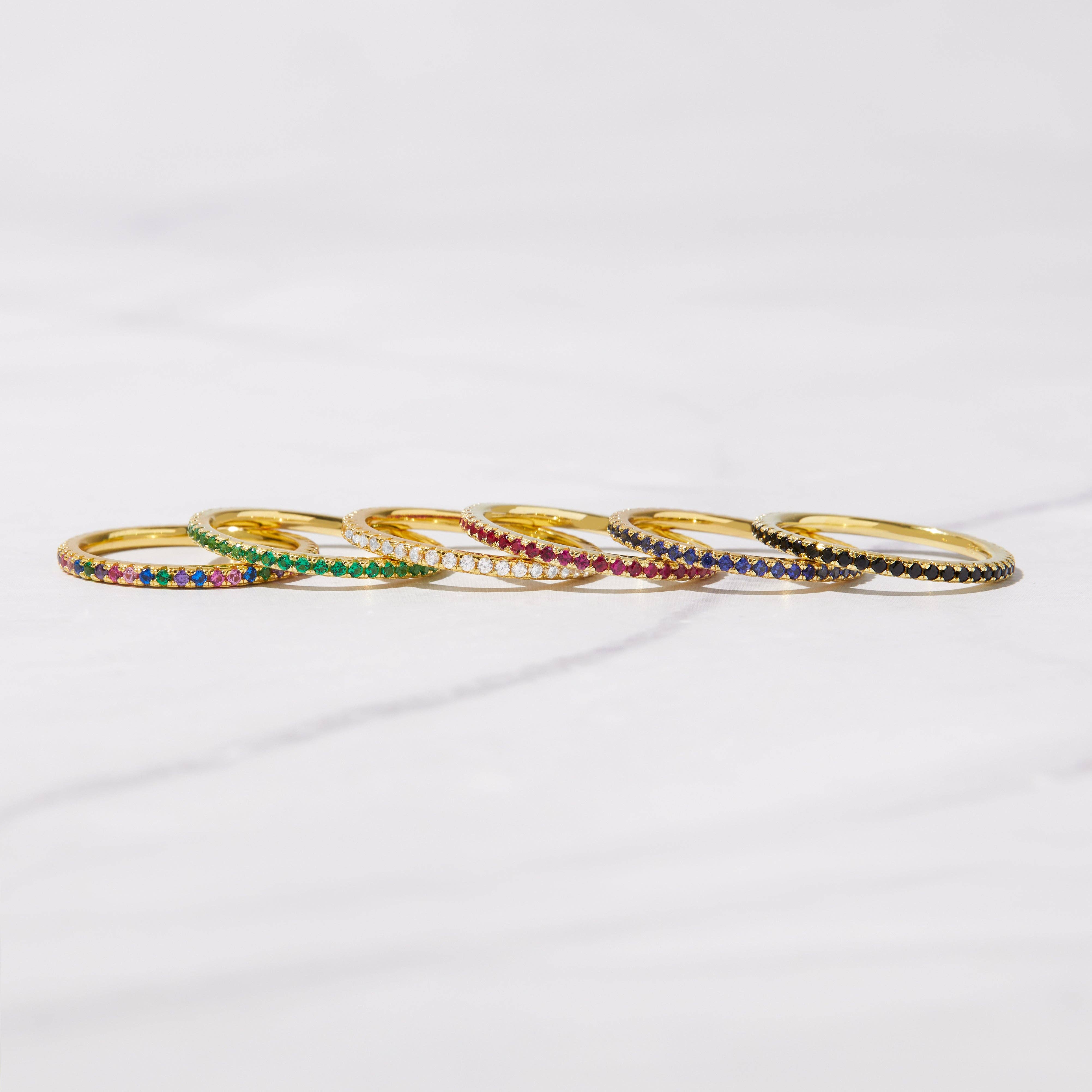 Sami Jewels – wholesale Ring med flera stenar – CZ Eternity Band7