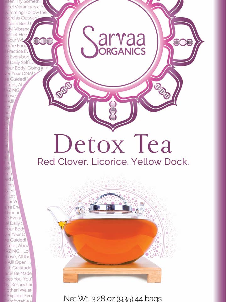 Chá de desintoxicação por atacado de Sarvaa Organics