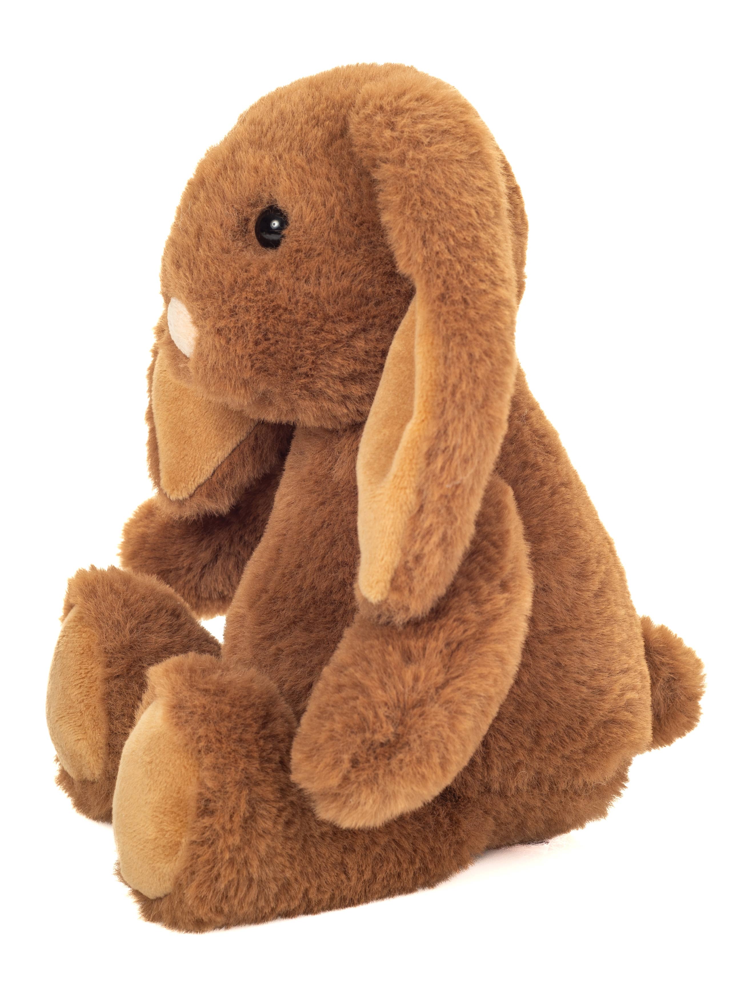 Teddy Hermann – Peluche - Crianças e bebés por atacado – Coelhinho Cara castanho-escuro 25 cm - Peluche - Brinquedo de pelúcia2