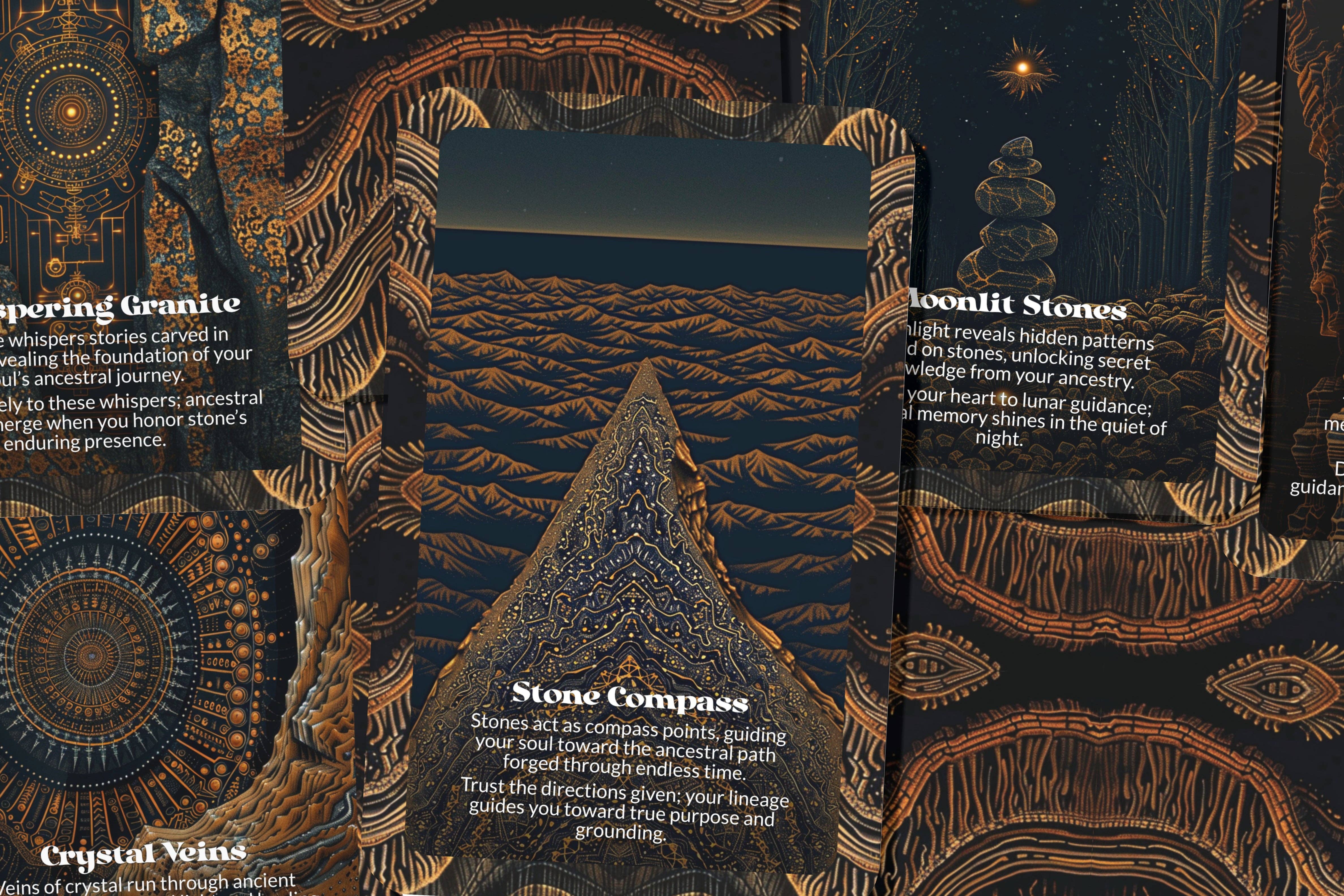 IBIZA TAROT - Wholesale Tarot Cards - Stone Memory – An Ancestral Earth Oracle Deck – 22 Oracle Cards – Echoes Held in Ancient Ground2