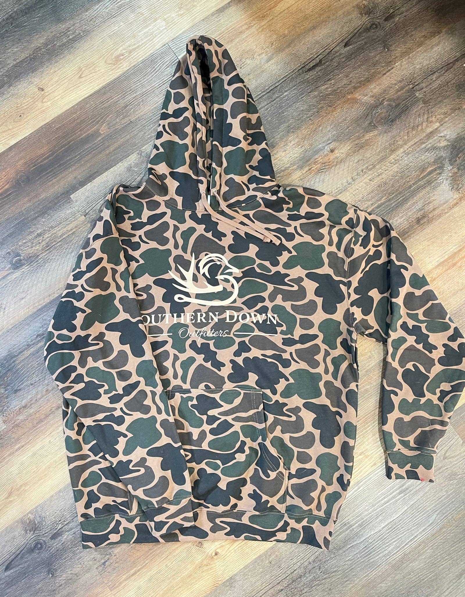 Southern Down Outfitters - Wholesale Hoodie - Uniseks - Hoodie met capuchon - Duck Camo Classic Logo