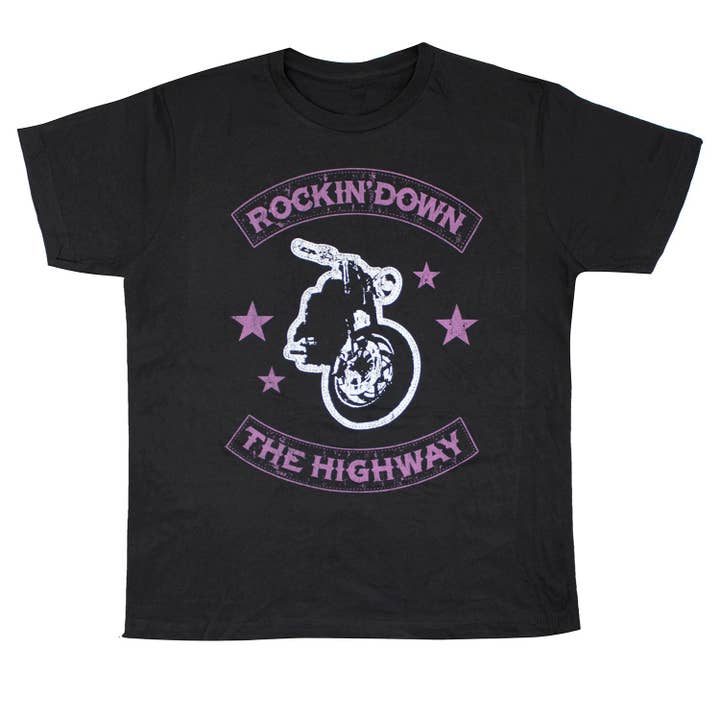 Rockin' Down The Highway Junior Top for wholesale by Rockabilia