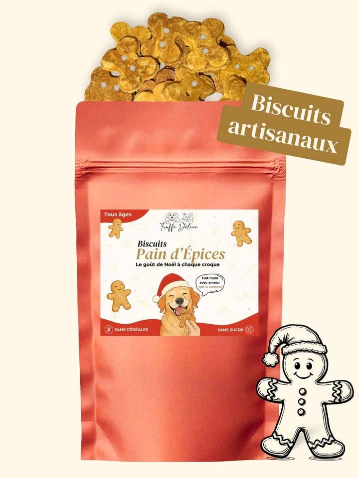 Gingerbread cookies for wholesale by Truffe Délice