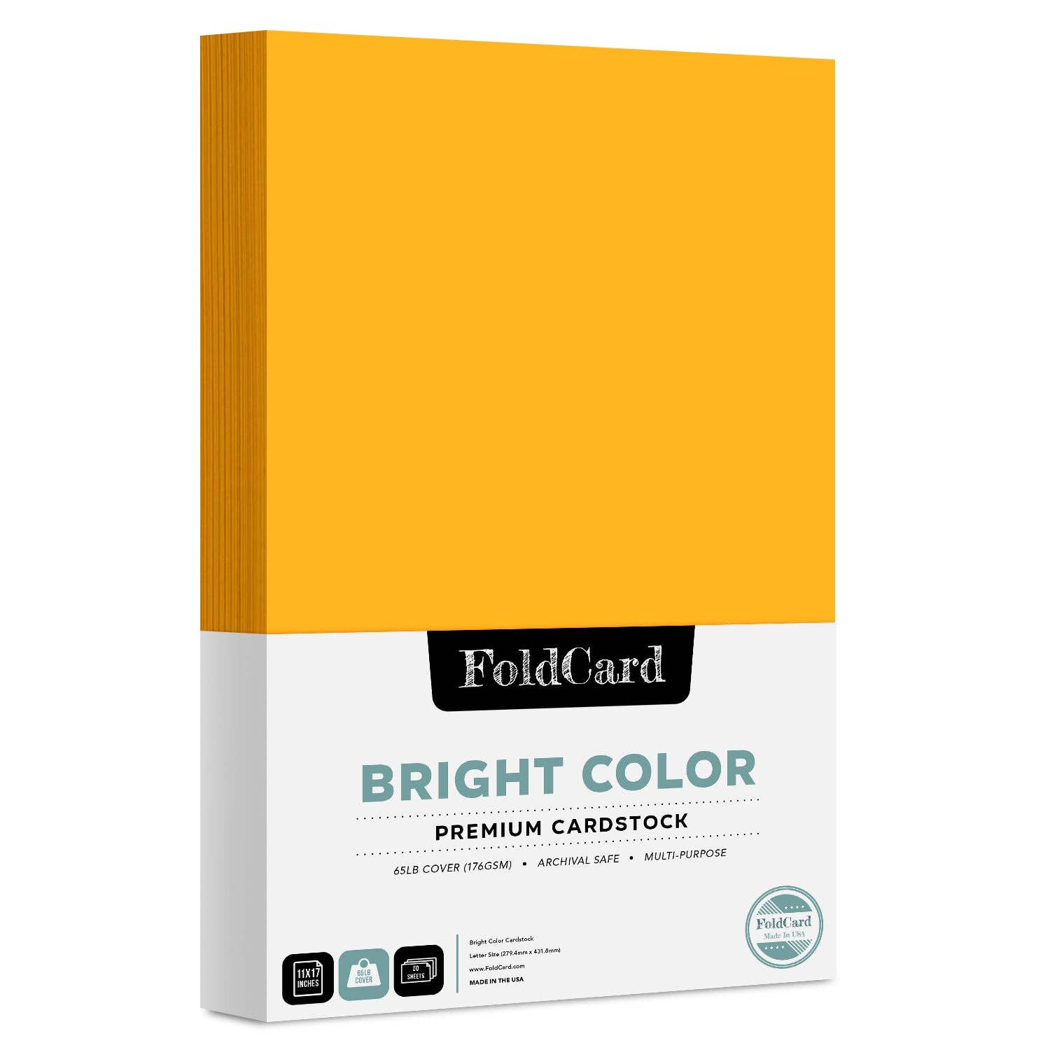 Fine Cardstock - Wholesale Craft Supplies - Premium Quality Bright Color Cardstock: 11 x 17 - 50 Sheets19