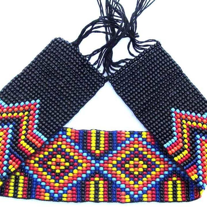 BEADS CORNER - Wholesale DIY Craft Kit - 2 X 20 Inch Beaded Strip For Crafts