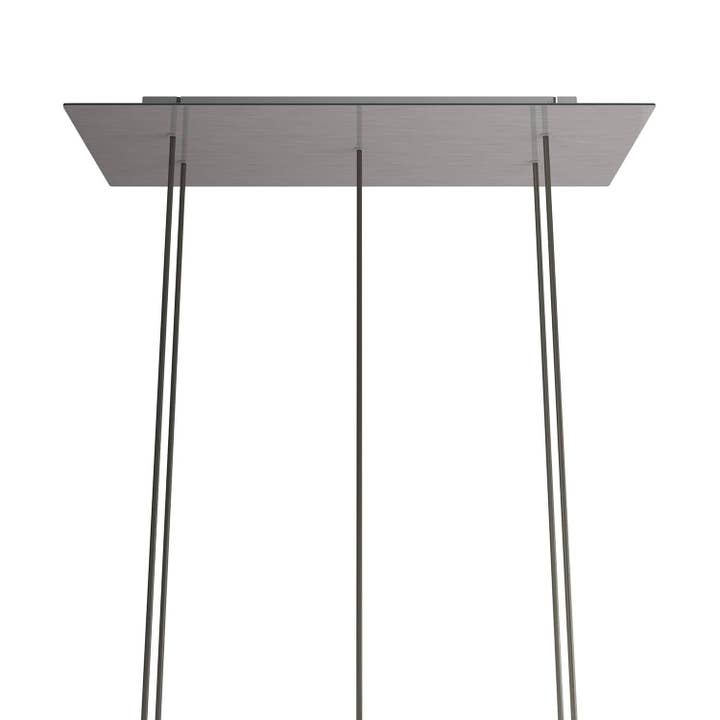 Rosone XXL Rose-One rektangulær med 5 huller og 6 sidehuller, for engroshandel hos LIGHTINUP S.R.L.