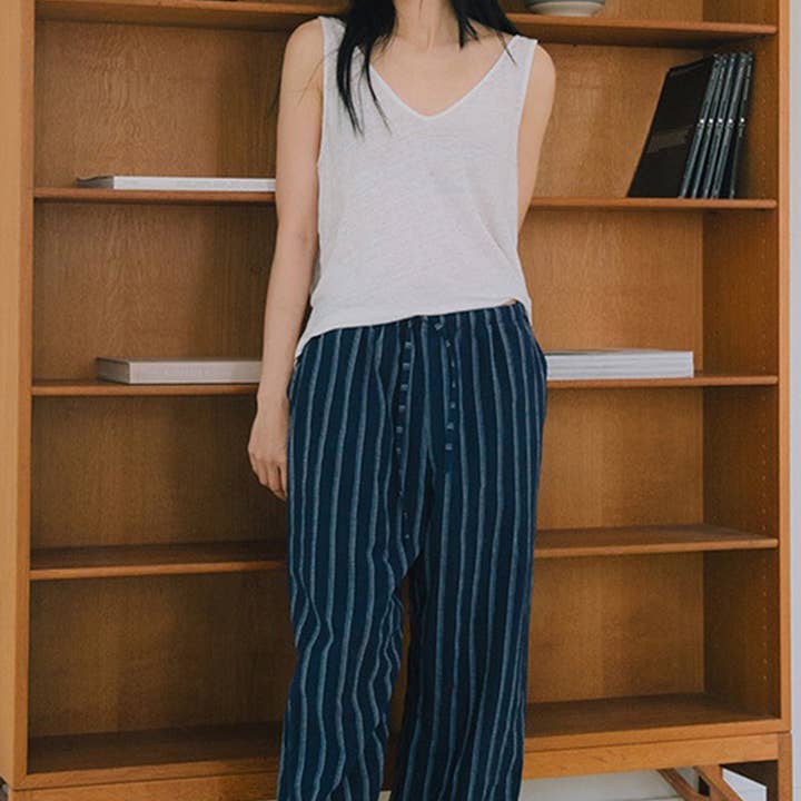 Striped Wide-Leg Lounge Pants #2 and other Purchase Wholesale white sweatpants. Free Returns & Net 60 Terms on Faire trending on Faire.