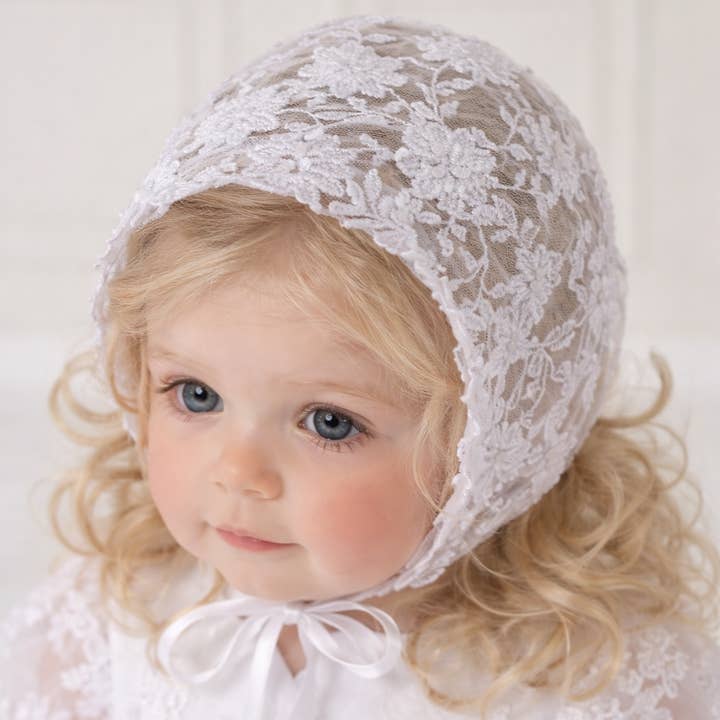 Dopspetsmössa, Dop, Delikat Huvudbonad för Baby för wholesale av Bajabella