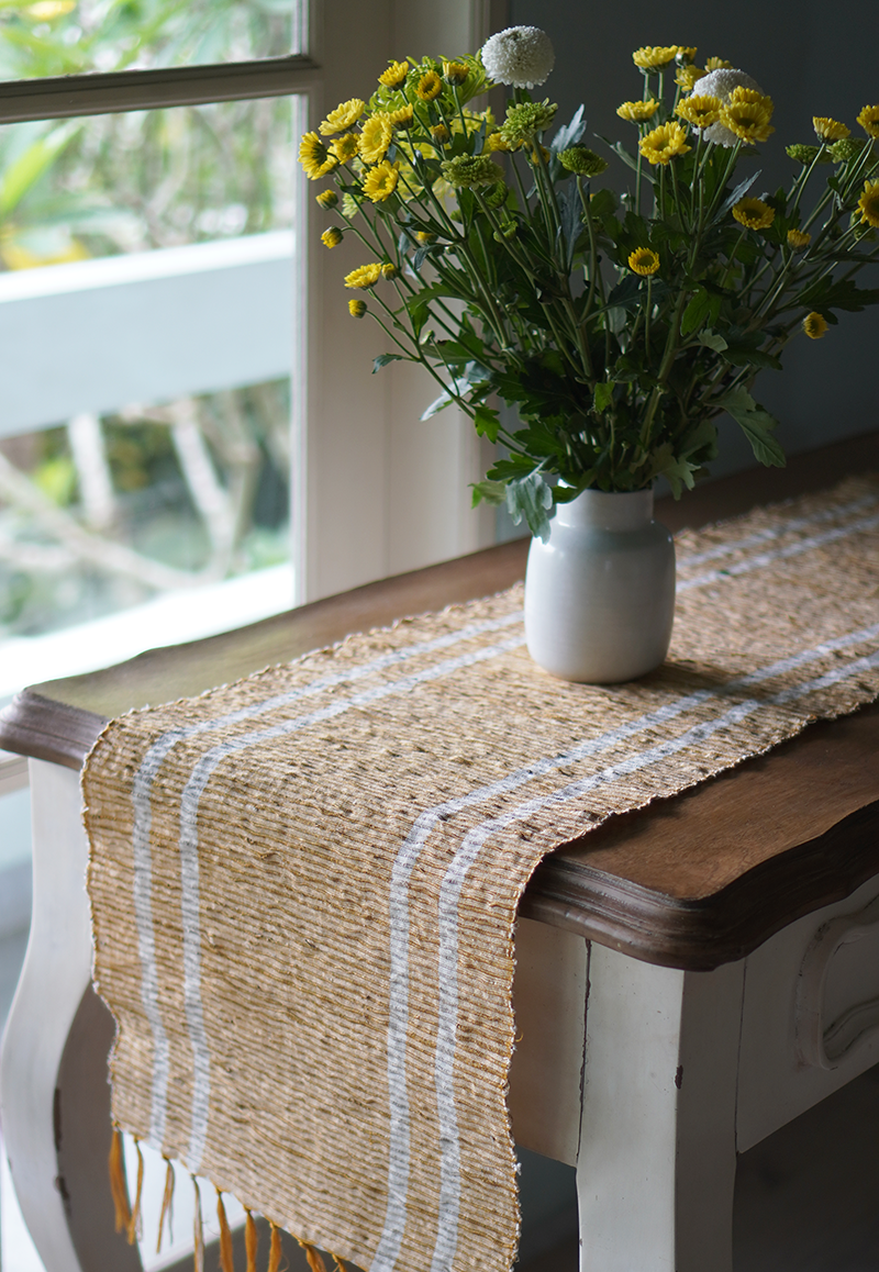 Balizen by zen zen garden home - Vente Chemins de table - SOLDES | Baskets Vetiver | Curcuma3