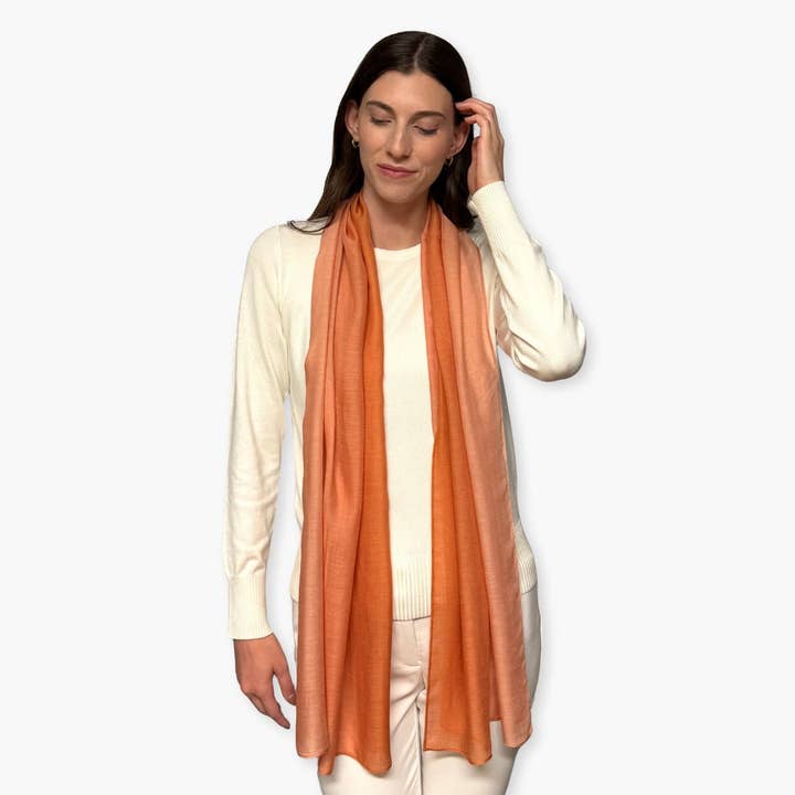 Humble Hilo - Wholesale Scarf - Women's - Humble Hilo Soft Sustainable Art Scarf, Ombre19