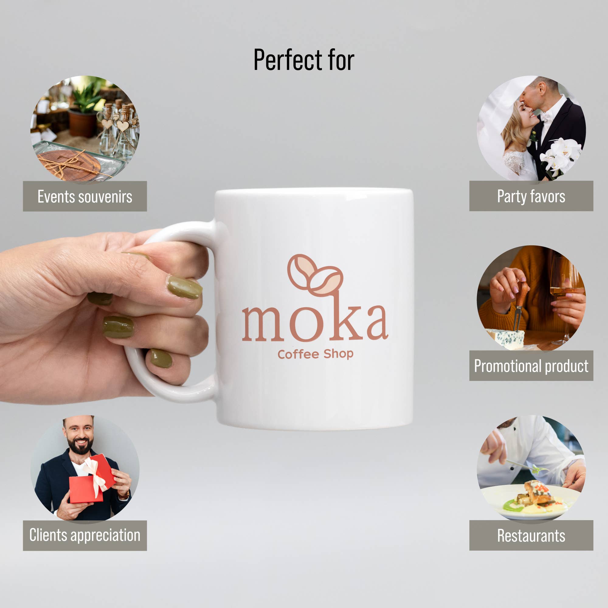 Famgraving - Wholesale Coffee Mug - Personalized Promotional Business Branded Logo Ceramic Mugs7