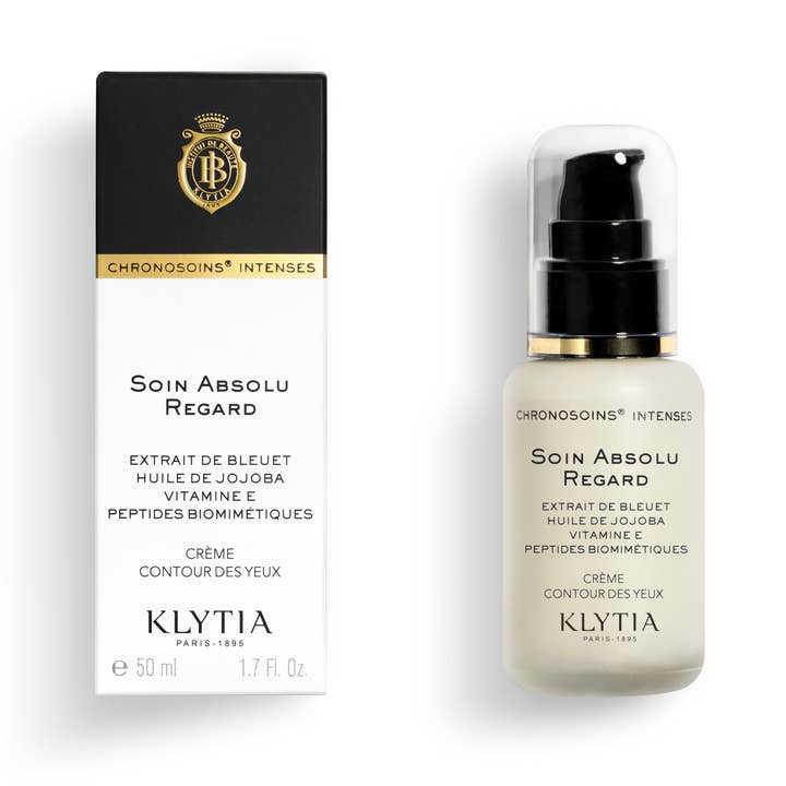ABSOLUT VÅRD FÖR ÖGONKONTUR I Ögonkontur I Mot påsar, mot mörka ringar för wholesale av KLYTIA PARIS SAS