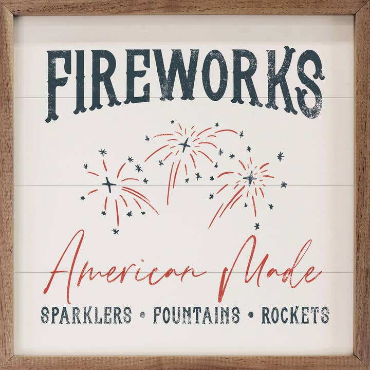 Fireworks American Made White for wholesale by Kendrick Home