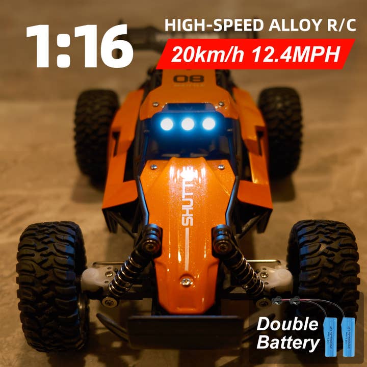 Shop Celino - Wholesale Toy Car/Truck - Kids - High-Speed 1:16 RC Car, 20 Km/h, USB Rechargeable, Off-Road8