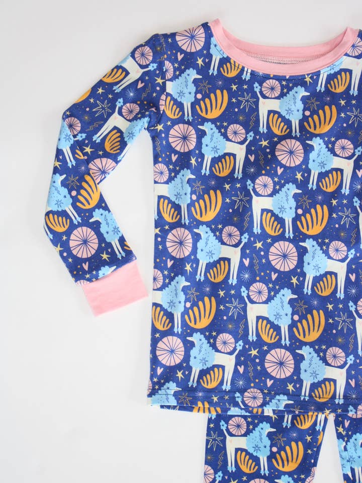 Pudel Anne Toddler Jammie für den Großhandel von Pax & Lucy