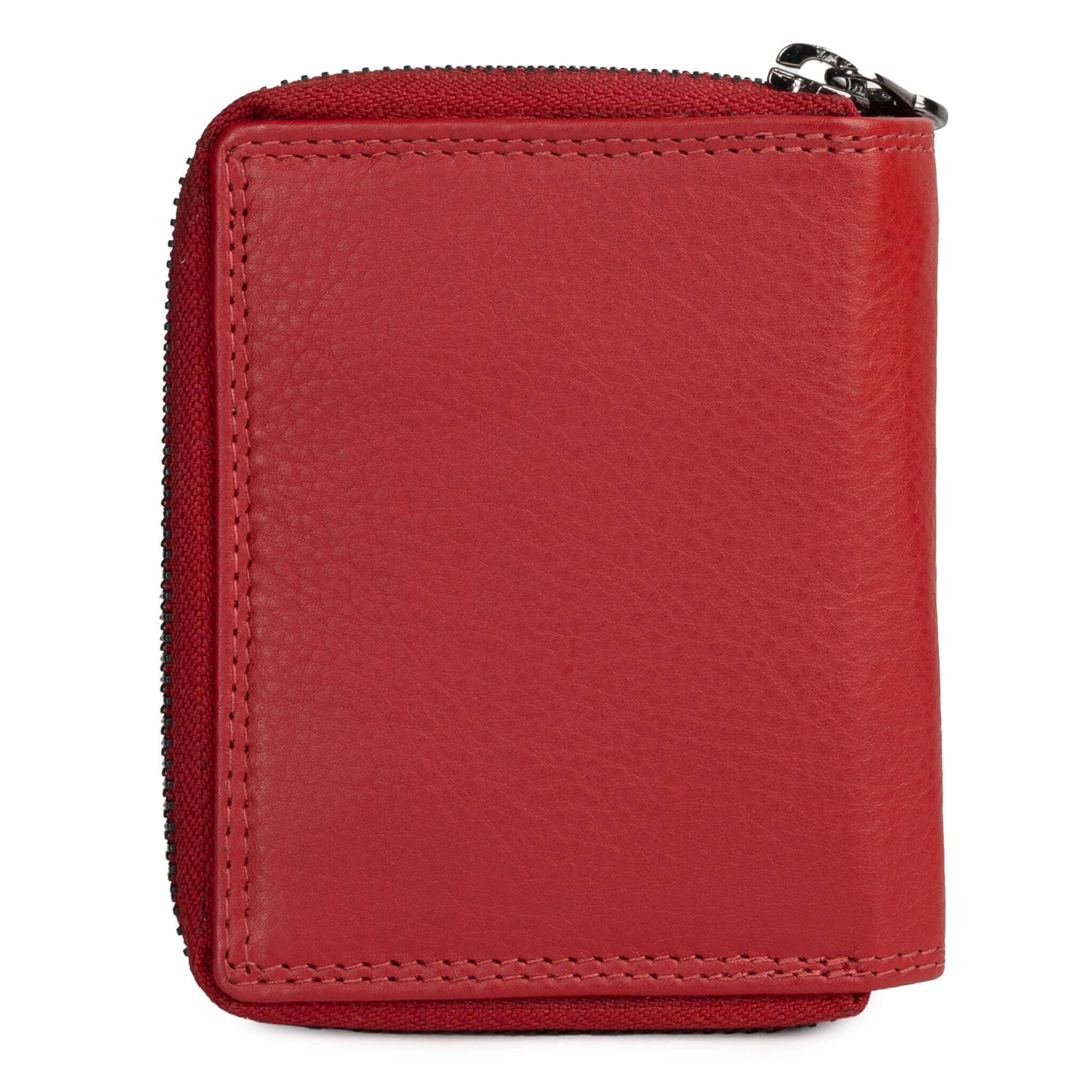Greenwood - Wholesale Wallet - Unisex - Akiro women's small leather wallet with zip pocket42