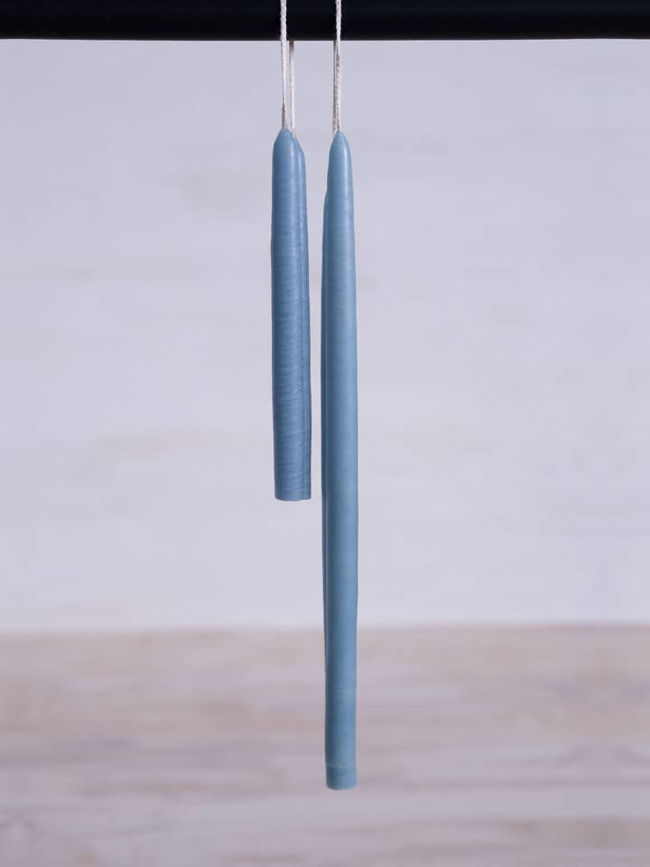 Skinny Tapered Candles - Kansas Sky for wholesale by Made Market Co.