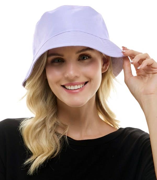 KBW Global Corp. - Wholesale Bucket Hat - Unisex - Pastel Lavender Bucket Hat0