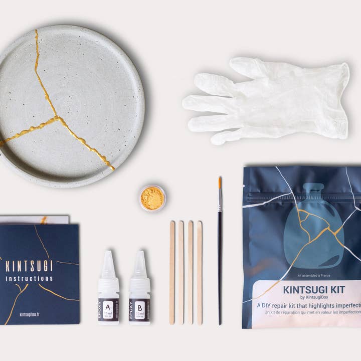 Kintsugi doe-het-zelf kit en andere Kintsugi wholesale inkopen. Gratis retourzendingen en een 60-dagen netto betalingstermijn op Faire.com trends op Faire.