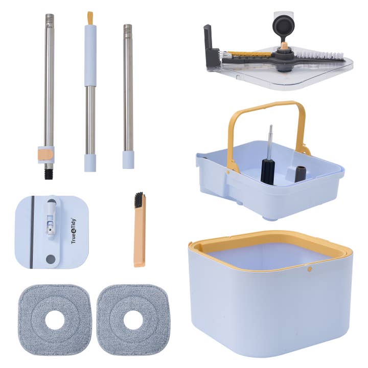 True & Tidy - Wholesale Mop - True Clean Duo Bucket and Spin Mop System9