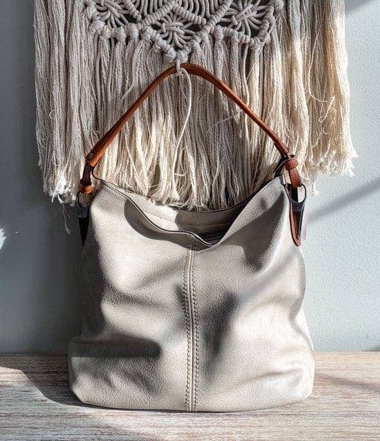 MiMi Wholesale - Wholesale Shoulder Bag - Women's - LHL001-2 Side Metal Accent Hobo Bag13