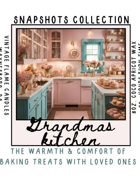 Omas Küche - Schnappschuss-Sammlung für den Großhandel von The Vintage Flame Candles