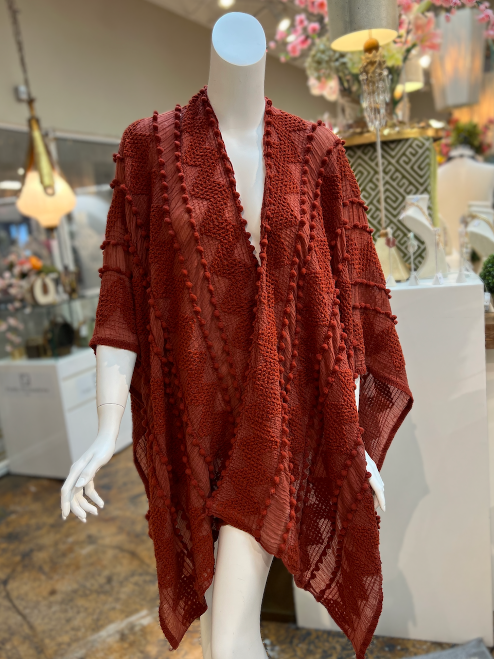 Pretty Persuasions - Wholesale Wrap - Women's - CP23053 Gypsy Lyric Ruana Coverup3