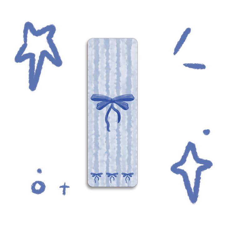 Marcador de Livro Azul com Laço por atacado de Astraea Amour