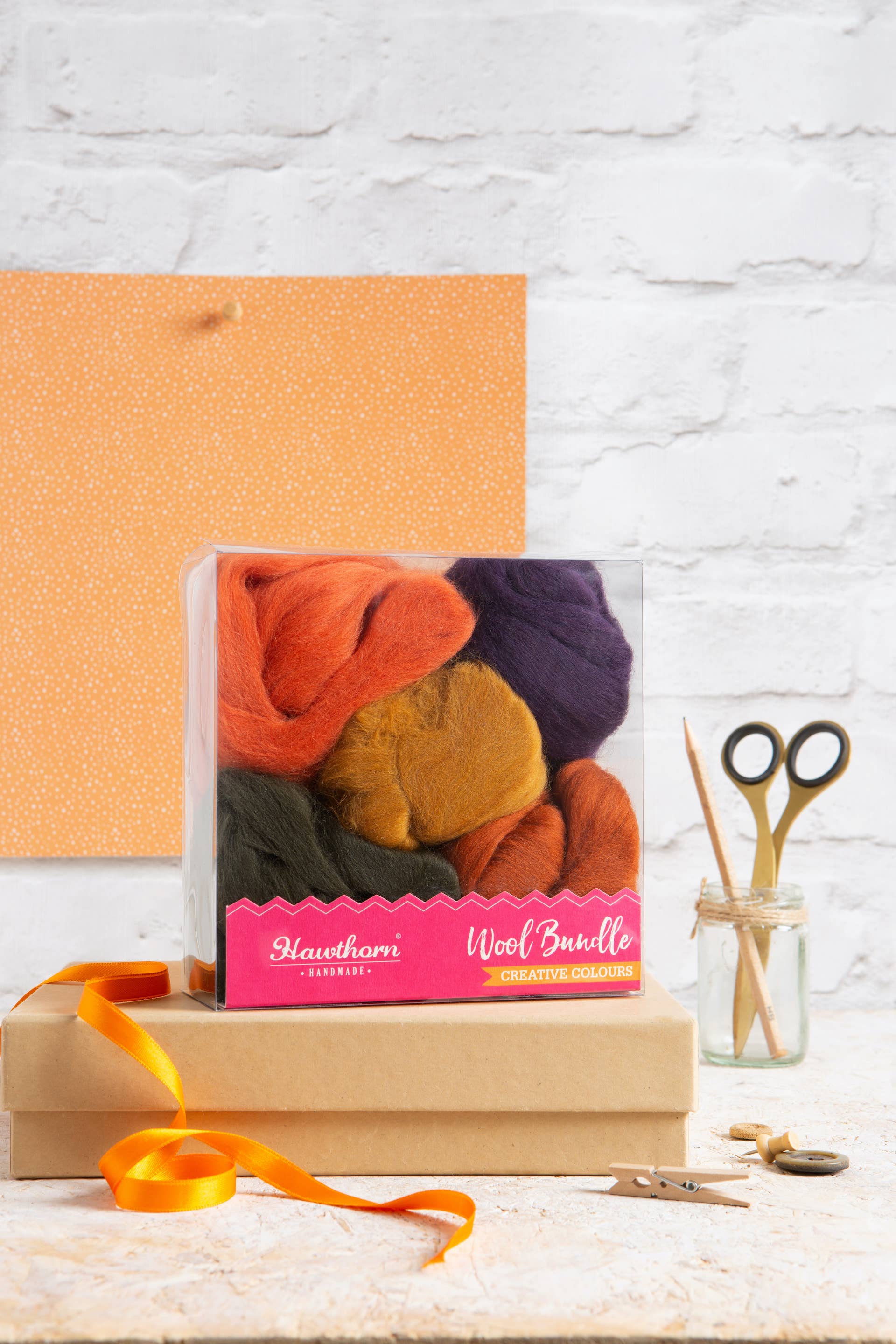 Hawthorn Handmade (US Duties Paid) - Wholesale Craft Supplies - Autumn Wool Bundle | Felting and Fibre Crafts3