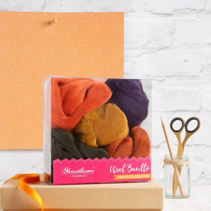 Hawthorn Handmade (US Duties Paid) - Wholesale Craft Supplies - Autumn Wool Bundle | Felting and Fibre Crafts3