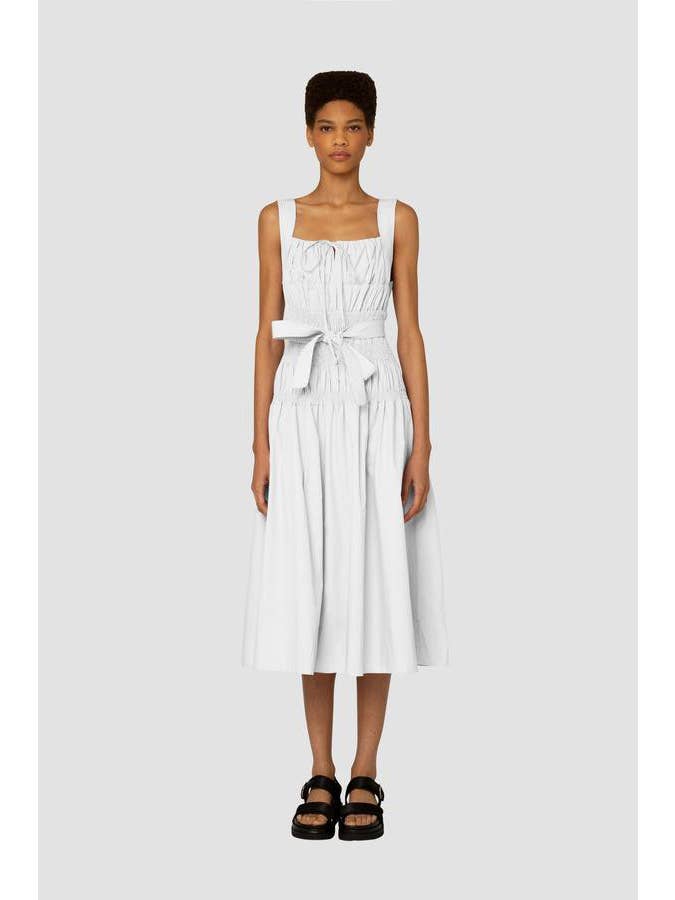 Amy Lynn - Wholesale Dress - Women's - Juno Ruched Front Tie Midi Dress