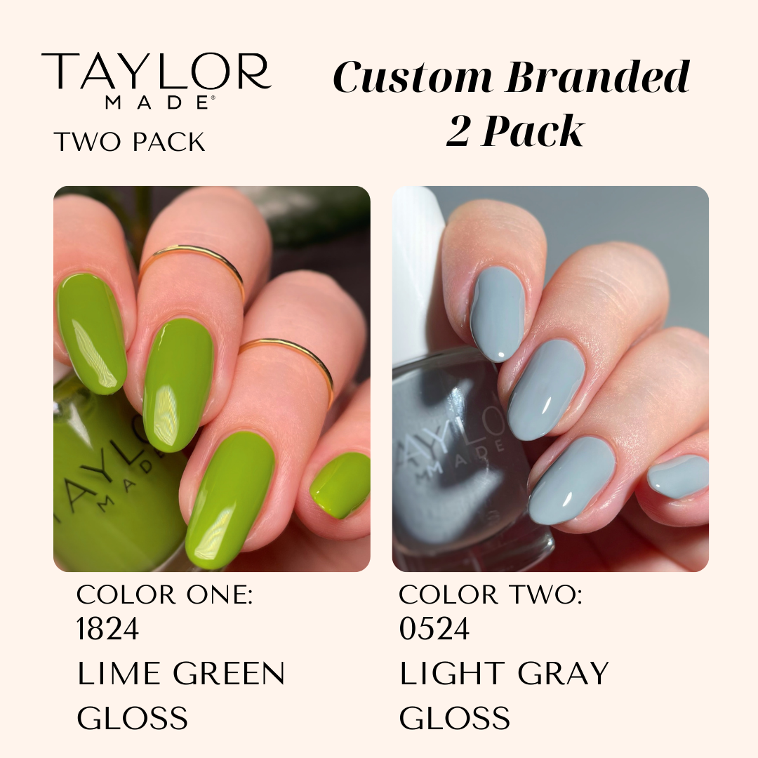 Taylor Made Polish – wholesale Nail polish – Custom Nail Polish: 2 Pack Long-wearing + Vegan + Non-toxic84