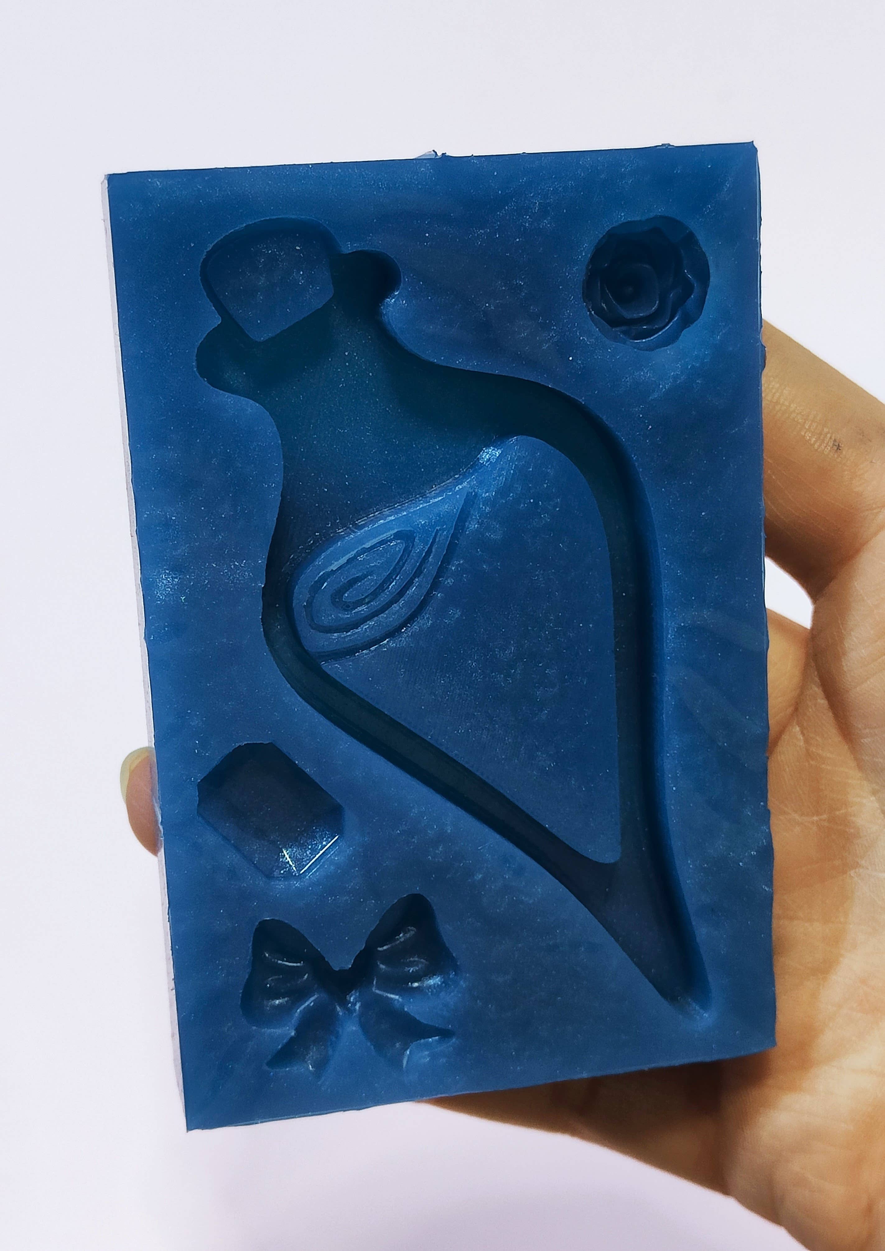 Serena Creazione di Serena Stampone - Wholesale DIY Craft Kit - Potion Shaker Mold 10x4cm in silicone for resin and plaster3