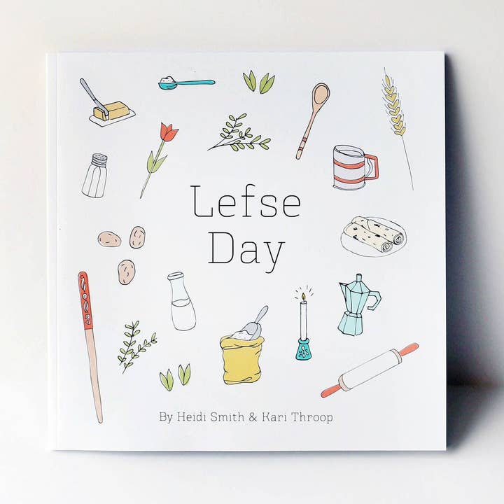 Nordic Fox Design Co. - Wholesale Preschool Book (3-5) - Lefse Day Children's Book0